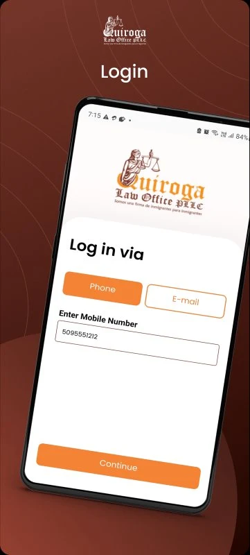 Quiroga Law screenshot