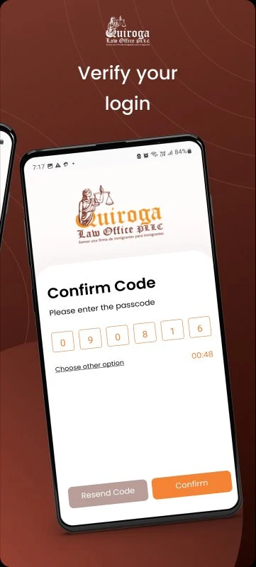 Quiroga Law screenshot
